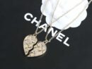 ☑️CHANEL香奈儿双c爱心桃心菱格项链