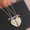 ☑️CHANEL香奈儿双c爱心桃心菱格项链