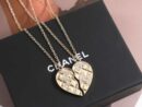 ☑️CHANEL香奈儿双c爱心桃心菱格项链