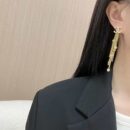☑️CHANEL香奈儿c2双c流苏爱心桃心耳钉耳环