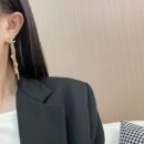 ☑️CHANEL香奈儿c2双c流苏爱心桃心耳钉耳环