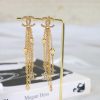 ☑️CHANEL香奈儿c2双c流苏爱心桃心耳钉耳环