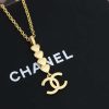☑️CHANEL香奈儿双c爱心桃心项链
