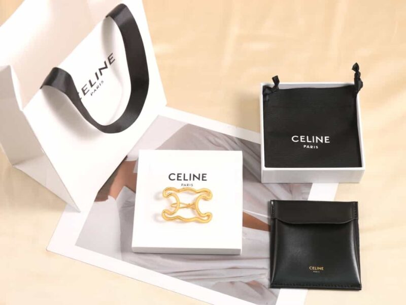 Celine赛琳凯旋门发夹发卡 - Image 3