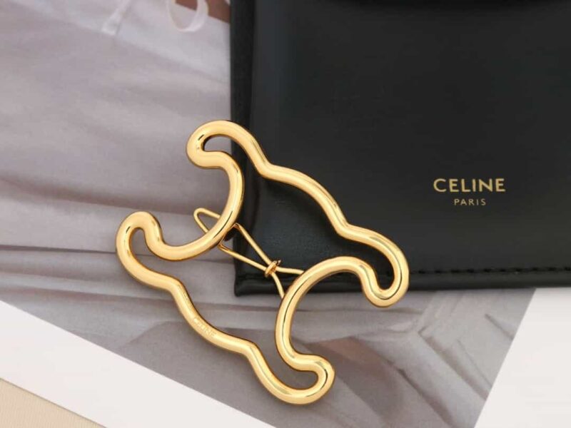 Celine赛琳凯旋门发夹发卡 - Image 6