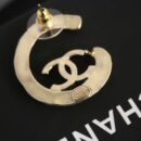 ☑️CHANEL香奈儿C1双c半圆耳钉耳环