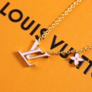 Louis Vuitton 路易威登LV粉色珐琅项链 手链