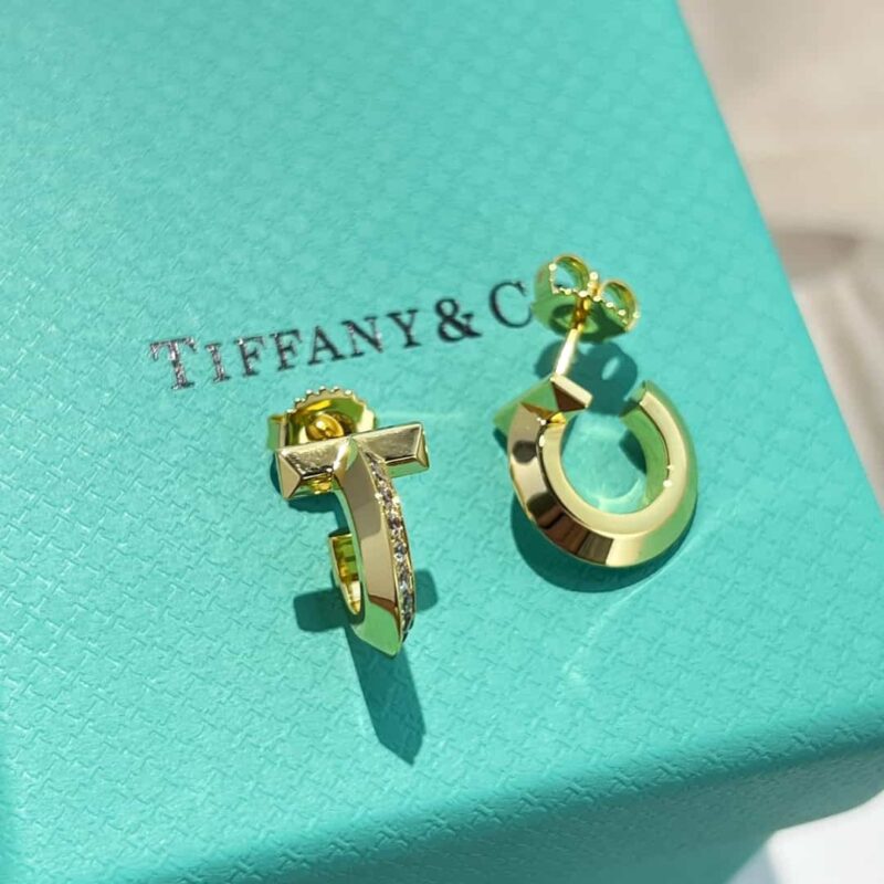 ☑️TIFFANY&Co.蒂芙尼T1圆形耳环耳钉 - Image 10