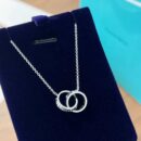 ☑️TIFFANY&Co.蒂芙尼X扣环双环圈形项链