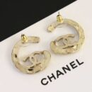 ☑️CHANEL香奈儿C1双c半圆耳钉耳环
