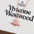 ☑️ Vivienne Westwood西太后粉色土星项链