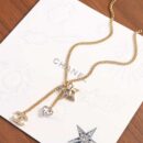 ☑️CHANEL香奈儿双c星星流苏爱心项链