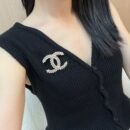 ☑️CHANEL香奈儿双c麦穗马眼钻胸针