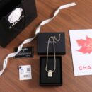 ☑️CHANEL香奈儿双c香水瓶满钻项链