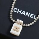 ☑️CHANEL香奈儿双c香水瓶满钻项链