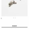 ☑️CHANEL香奈儿双c黑皮绳蝴蝶结耳钉耳环