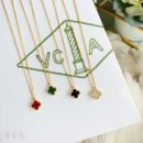 Van Cleef &Arpels 梵克雅宝迷你四叶草项链