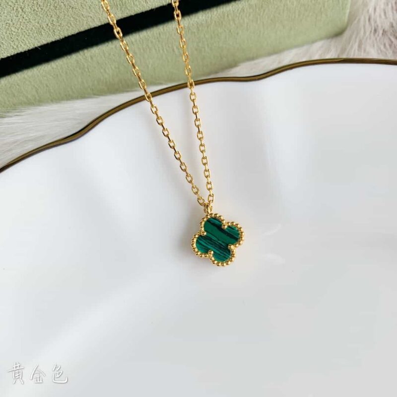 Van Cleef &Arpels 梵克雅宝迷你四叶草项链 - Image 9