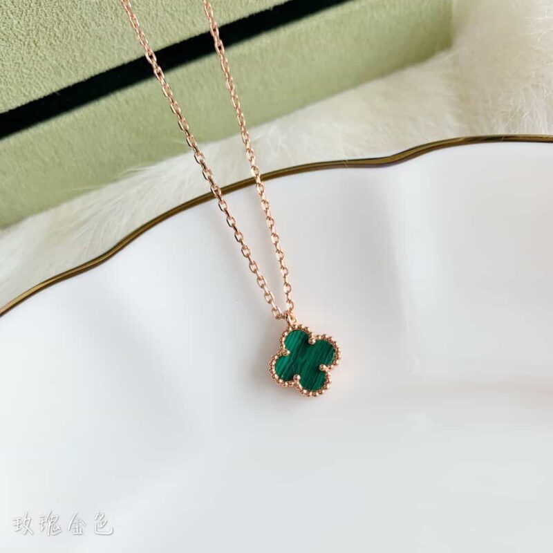 Van Cleef &Arpels 梵克雅宝迷你四叶草项链 - Image 12