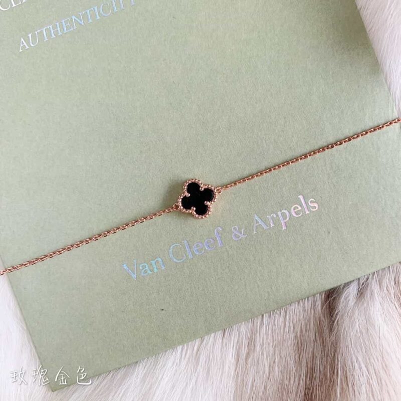 Van Cleef &Arpels 梵克雅宝迷你四叶草手链 - Image 12