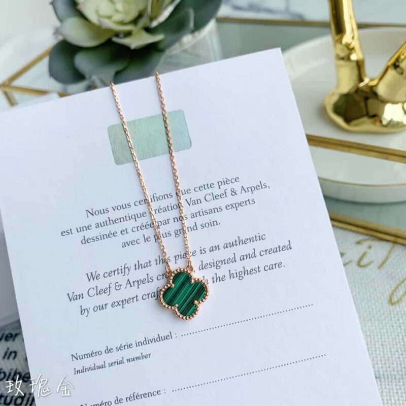 Van Cleef &Arpels 梵克雅宝四叶草项链 - Image 11