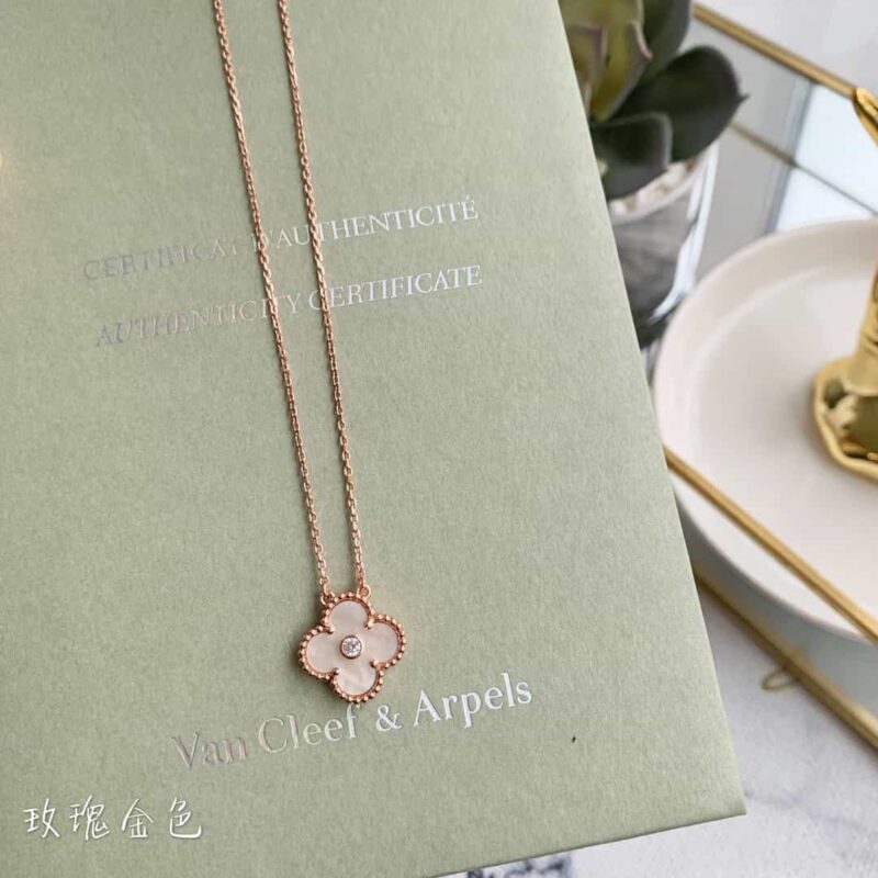 Van Cleef &Arpels 梵克雅宝四叶草项链 - Image 10
