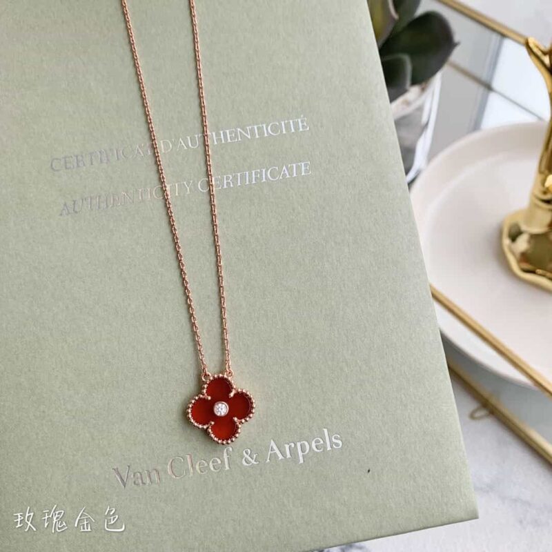 Van Cleef &Arpels 梵克雅宝四叶草项链 - Image 11