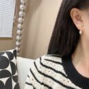 ☑️DIOR迪奥蜜蜂星星珍珠耳钉耳环