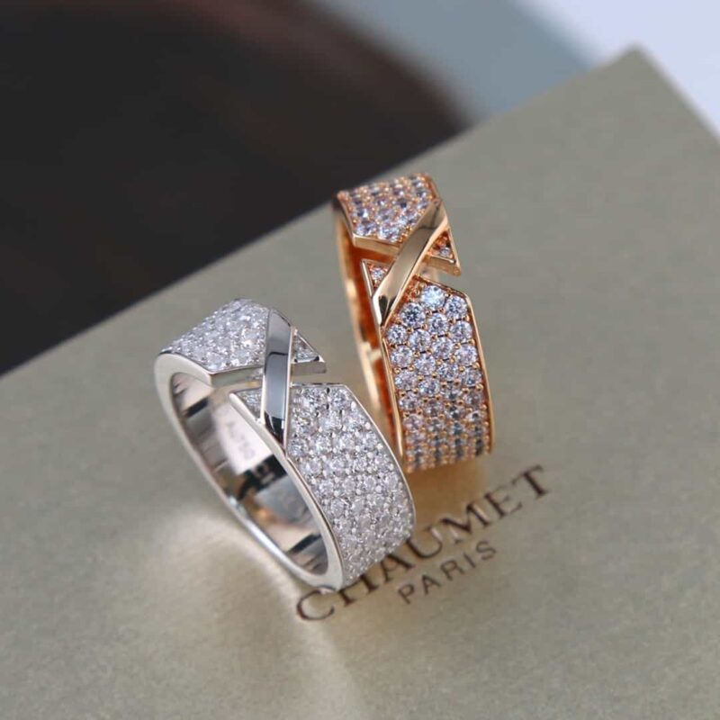 尚美巴黎 CHAUMET 的缘系•一生系列满钻戒指 - Image 4