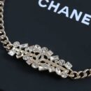 ☑️CHANEL香奈儿双c满钻项链