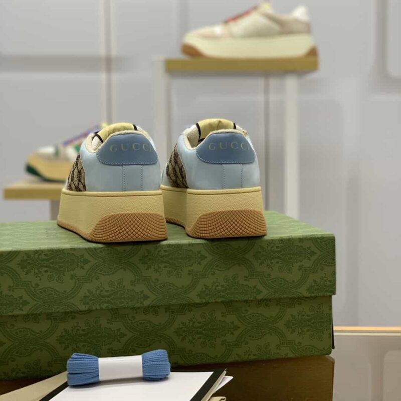 Gucci古驰 G家女款厚底小脏鞋 - Image 10