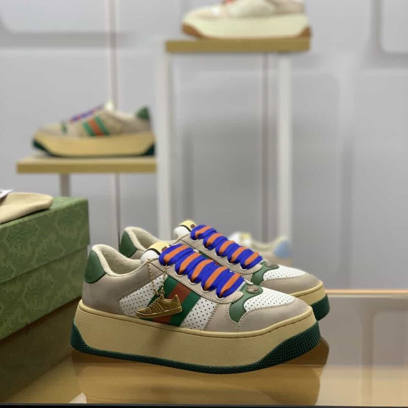 Gucci古驰 G家女款厚底小脏鞋 - Image 3