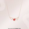 wsxc1687014032846_2.jpg Qeelin麒麟镂空满钻红玛瑙孔雀石项链