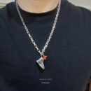 Louis Vuitton 路易威登绿色中古系列匡威鞋子项链