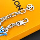 Louis Vuitton 路易威登绿色中古系列彩色珐琅字母手链
