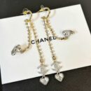 ☑️CHANEL香奈儿c2双c流苏桃心耳夹耳钉耳环