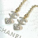 ☑️CHANEL香奈儿c2双c流苏桃心耳夹耳钉耳环