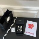 ☑️CHANEL香奈儿c2双c花朵花盆耳夹耳钉耳环