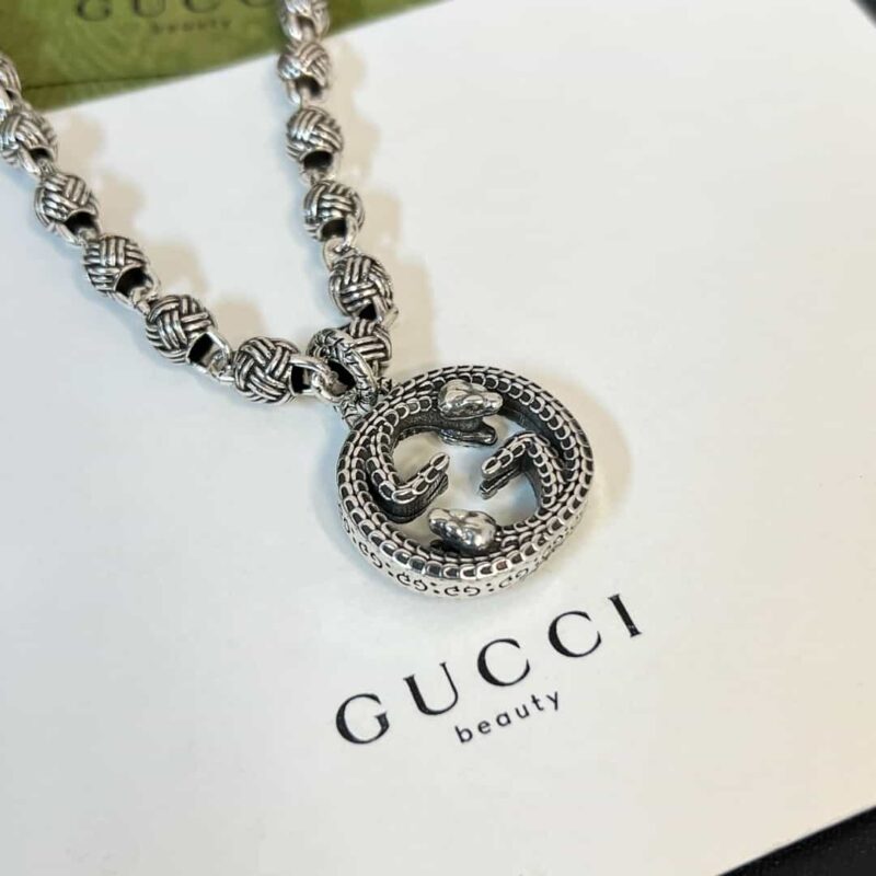古驰gucci蛇形双G项链 - Image 8