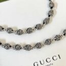 古驰gucci蛇形双G项链