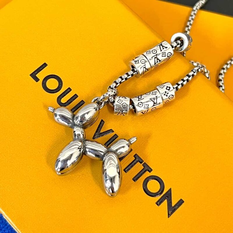 Louis Vuitton 路易威登绿色中古系列小狗项链 - Image 8