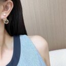 ☑️DIOR迪奥彩钻大小珍珠耳钉耳环