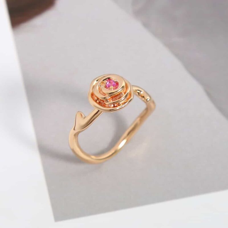 ☑️DIOR迪奥玫瑰花戒指 - Image 7