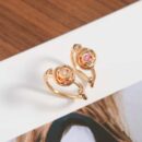 ☑️DIOR迪奥玫瑰花戒指