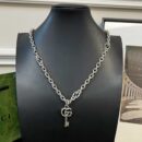 古驰gucci双G钥匙🔑项链