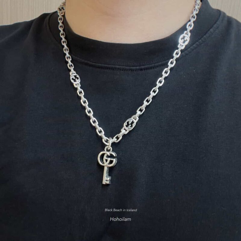古驰gucci双G钥匙🔑项链 - Image 4