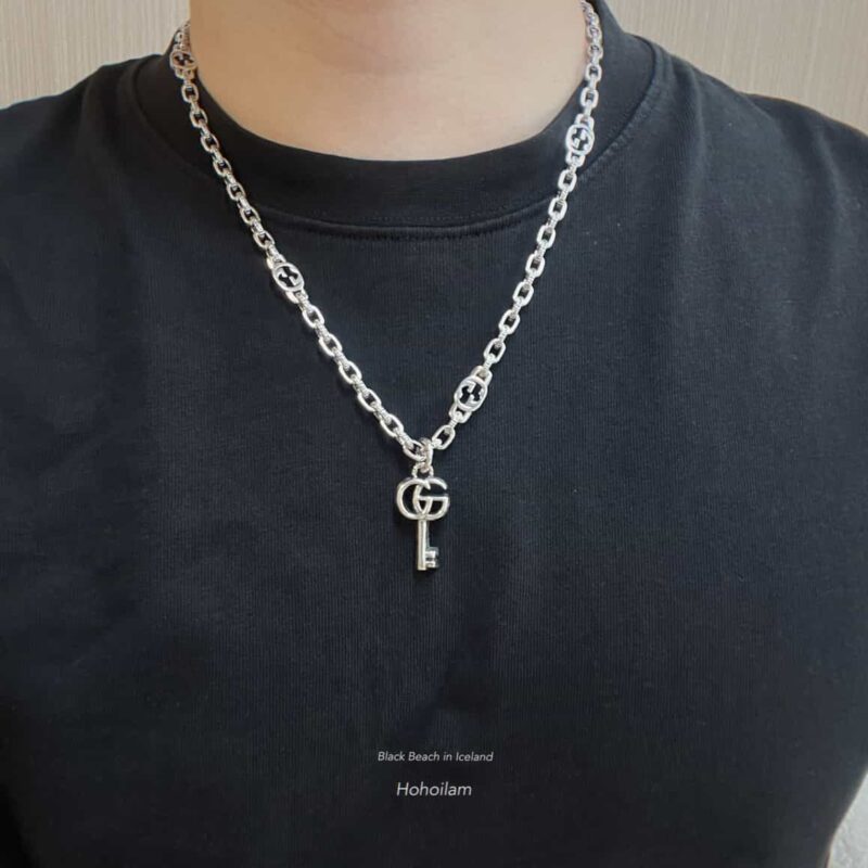 古驰gucci双G钥匙🔑项链 - Image 6