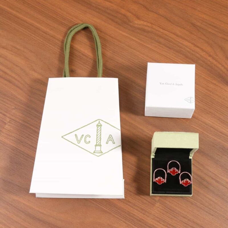 Van Cleef &Arpels 梵克雅宝Vintage Alhambra可翻转式戒指 - Image 3