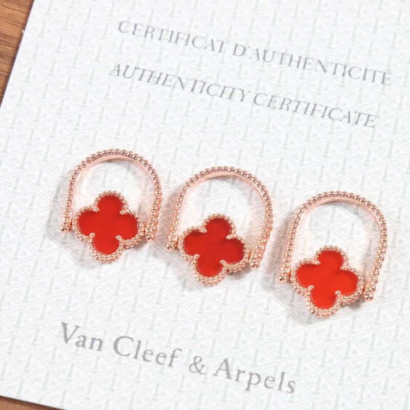 Van Cleef &Arpels 梵克雅宝Vintage Alhambra可翻转式戒指 - Image 7
