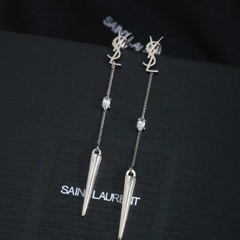 Saint Laurent圣罗兰YSL流苏耳钉耳环 - Image 5
